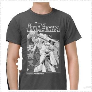 Inuyasha Men's Marvel Graphic Tee Shirt, Sizes S